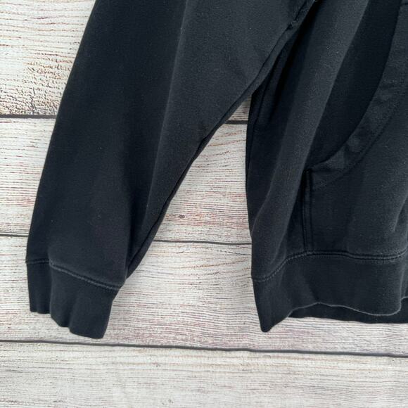 Seven Emotions Barbwire Heart Rhinestone Hoodie Adult Large Black 444 Sweatshirt - Picture 4 of 9